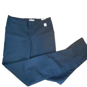 NWT Dickies Women's Pants FP322 Black Size 12 UU Unhemmed